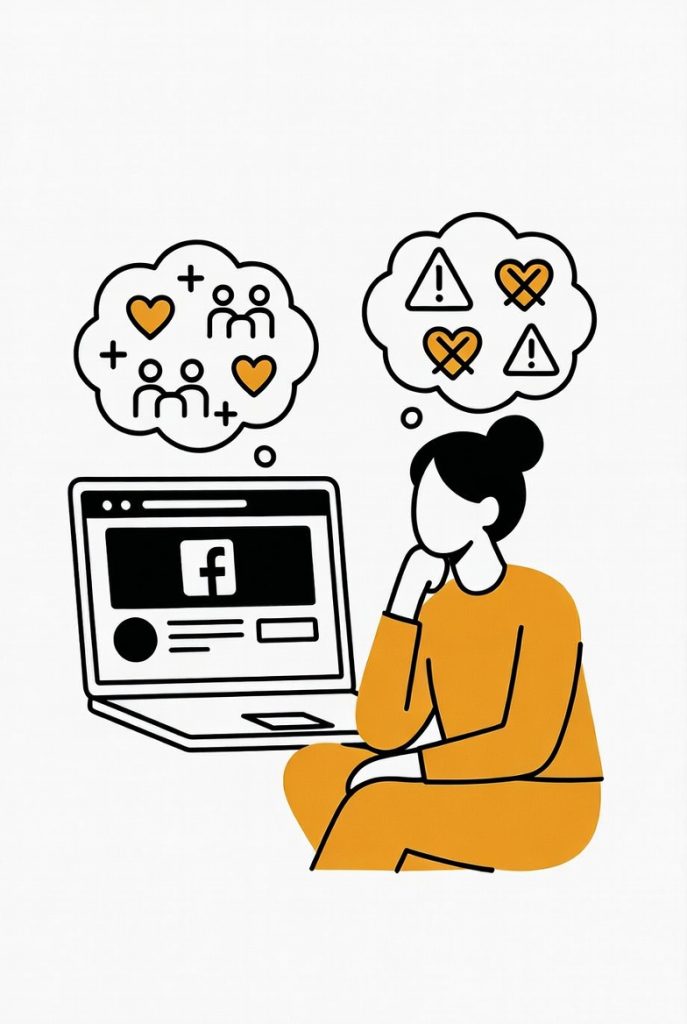 Groupe Facebook rencontre : plan discret ou nid à cassos ?